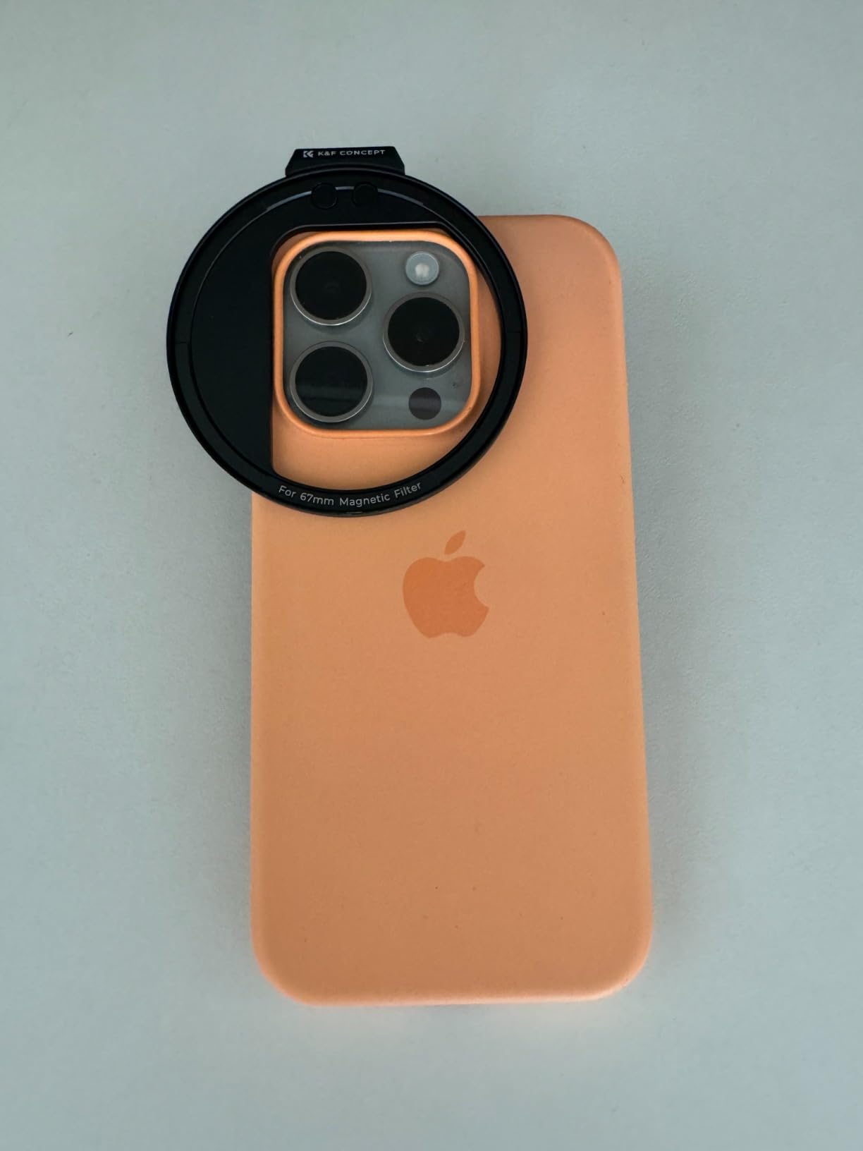 Clip On 67mm CPL Magnetic Phone Lens Filter Kit, Phone Clip with